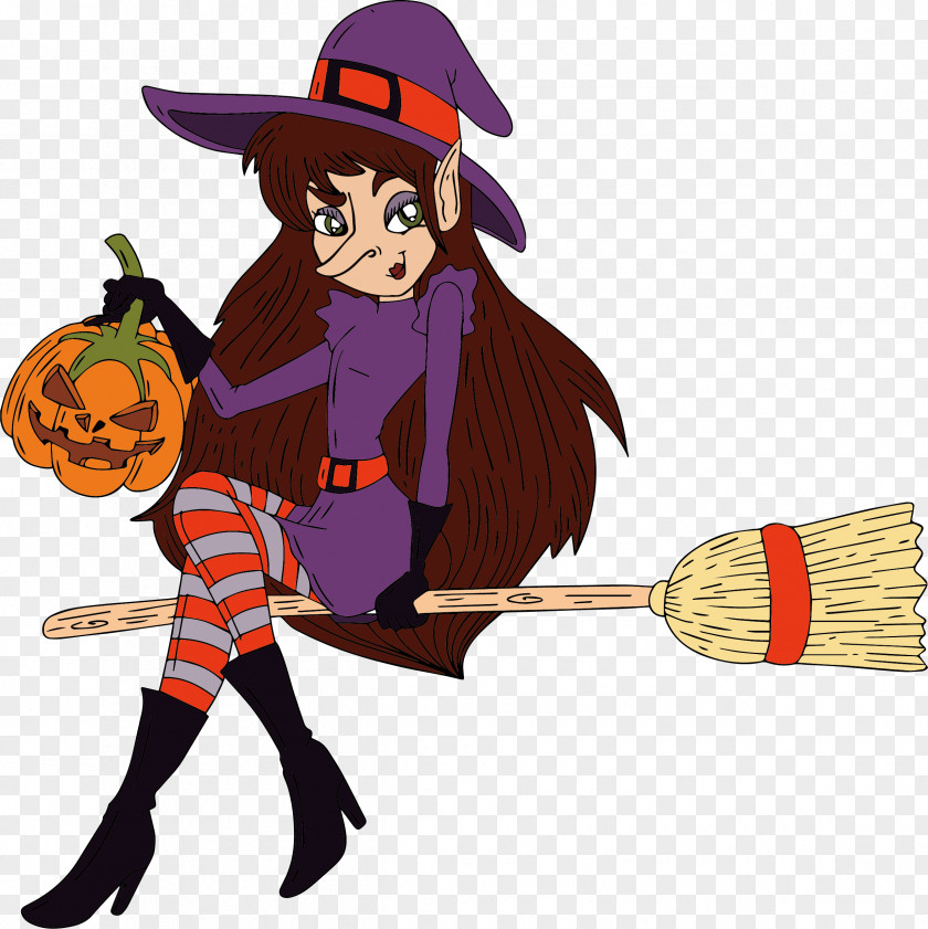 Halloween Witch Boszorkxe1ny PNG
