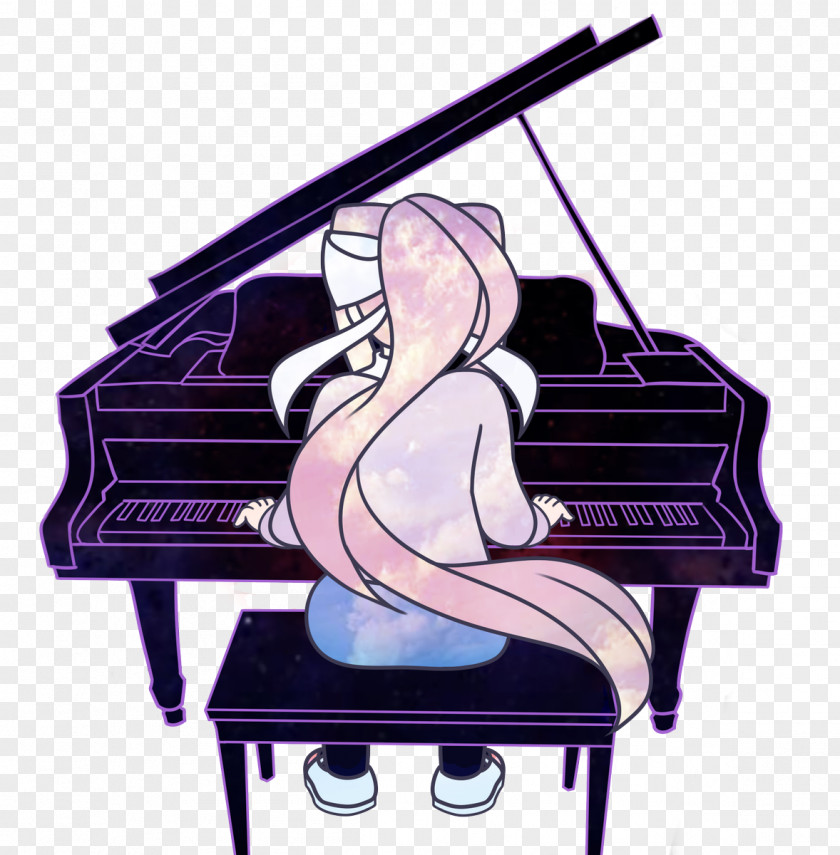 Piano Digital Fan Art Musical Keyboard Upright PNG