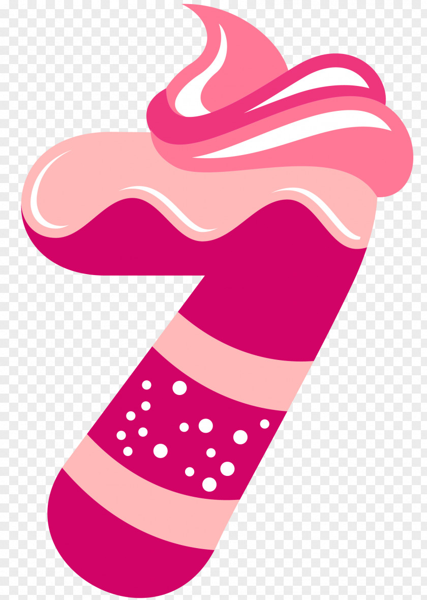 Sweet Number Seven Clipart Image Clip Art PNG