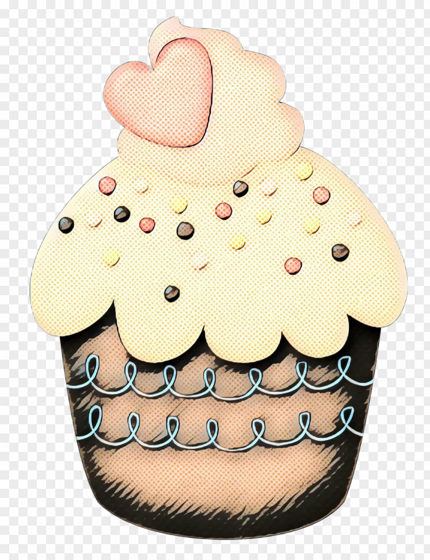 Buttercream Cake Decorating Ice Cream Background PNG