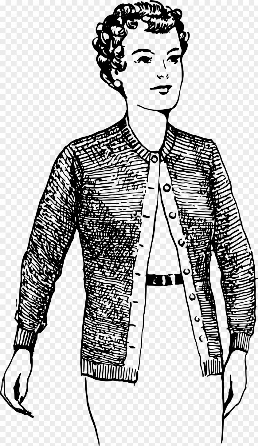 Dress Clothing Cardigan Sweater Clip Art PNG