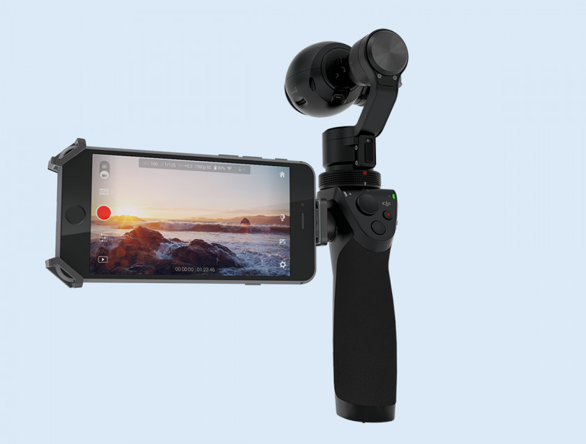 Gopro Cameras Osmo IPhone Gimbal Camera Handheld Devices PNG