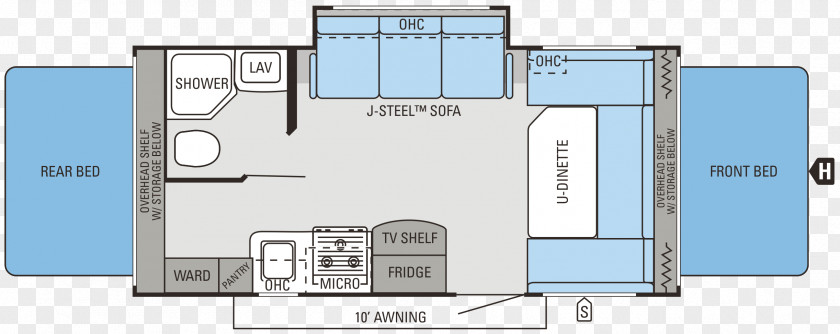 House Floor Plan Campervans Caravan Jayco, Inc. PNG