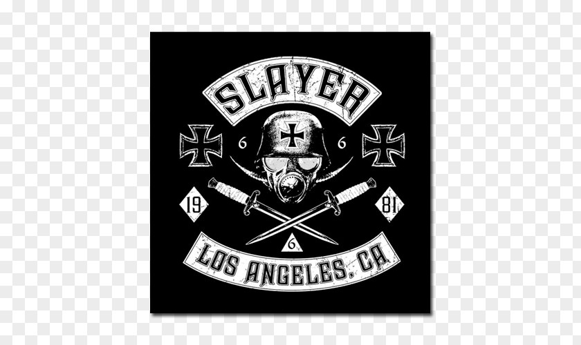T-shirt Slayer Los Angeles Thrash Metal Heavy PNG