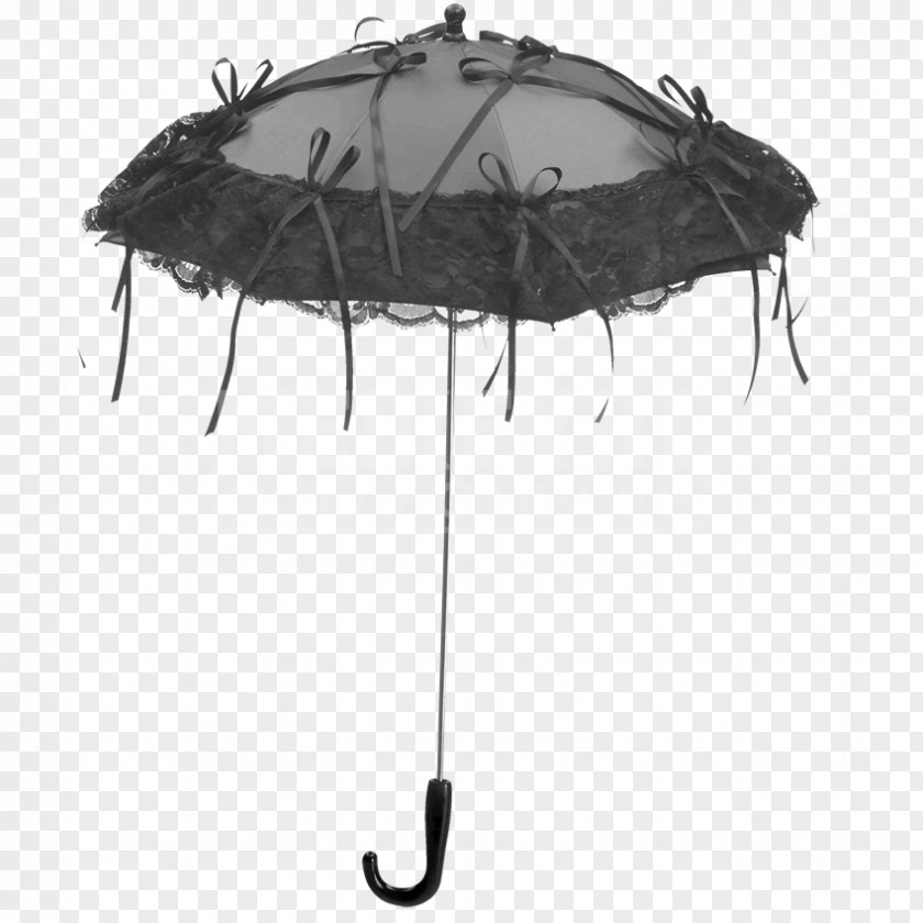 Umbrella Gothic Fashion Auringonvarjo Lace Clothing Accessories PNG