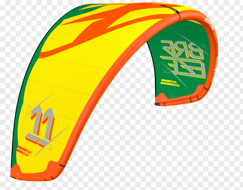 Yellow Kite Kitesurfing Foil Wind Aile De PNG