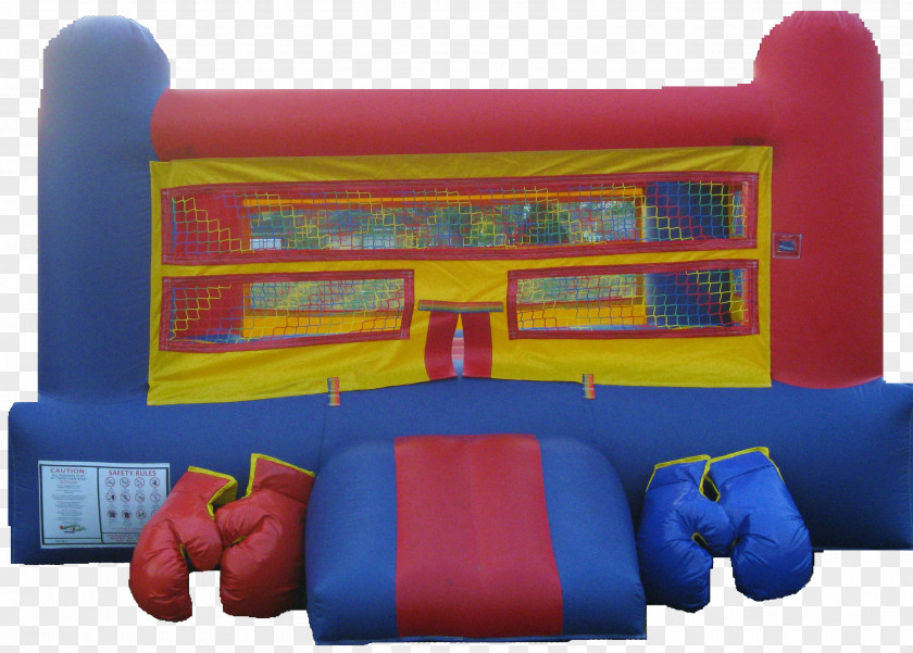 Boxing Ring Inflatable Rings Obstacle Course Rock Tha House Moonwalks LLC PNG