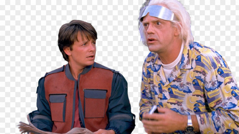 Crispin Glover Back To The Future Part II Marty McFly Dr. Emmett Brown PNG