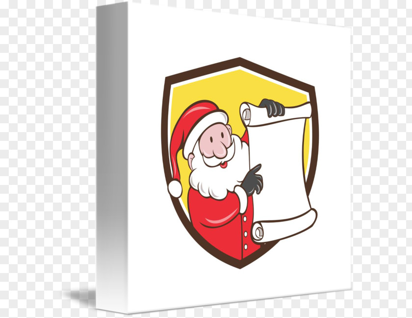 Literary Scrolls Santa Claus Christmas Drawing Clip Art PNG