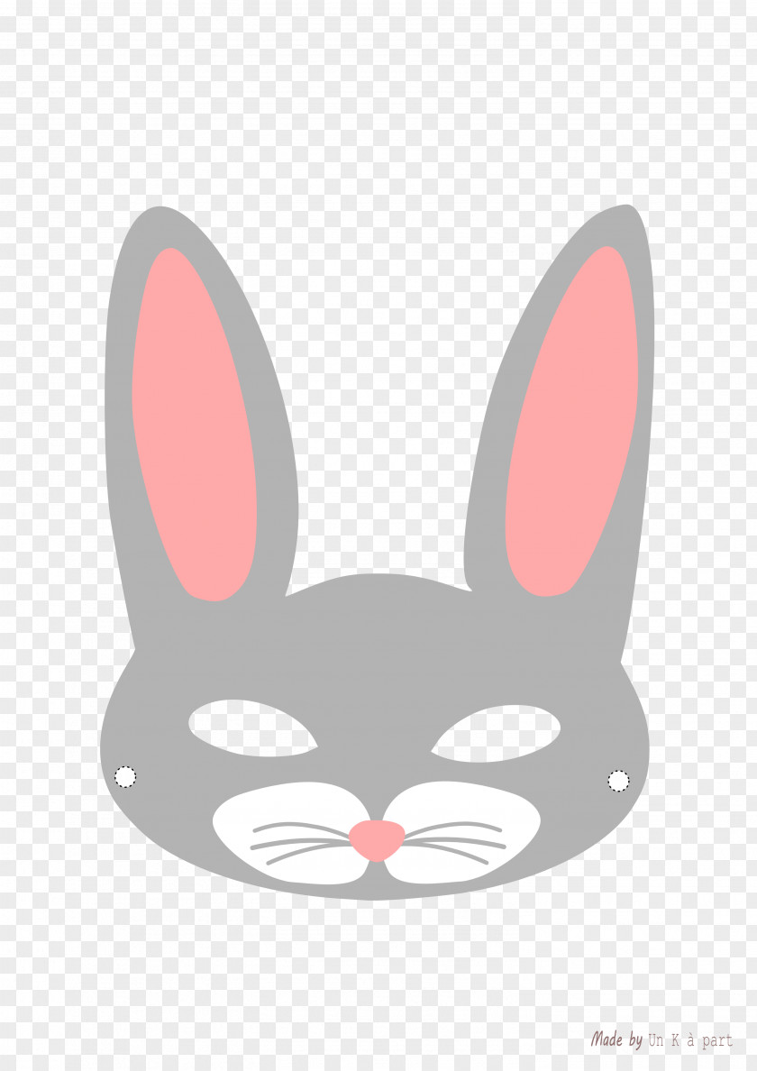 Rabbit Domestic Easter Bunny Netherland Dwarf Mask PNG
