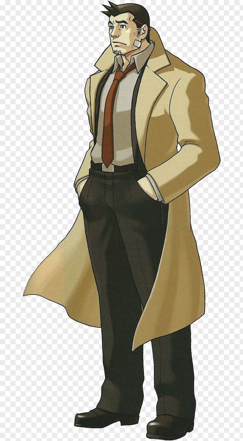 Ace Keisuke Itonokogiri Attorney Investigations: Miles Edgeworth Investigations 2 PNG