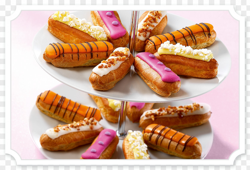 Biscuit Éclair French Cuisine Petit Four Buffet PNG