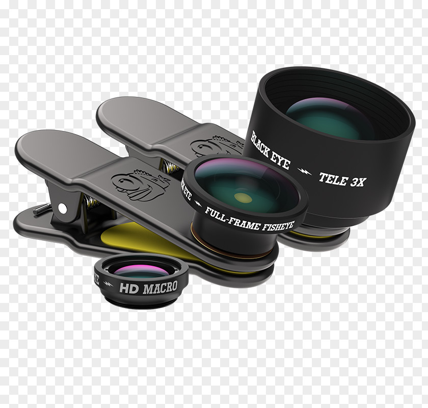 Camera Lens Fisheye Kit Photography Black Eye PNG