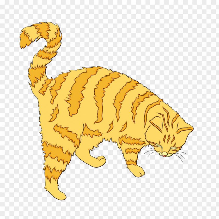 Claw Animal Figure Whiskers Wildcat Tiger Paw PNG