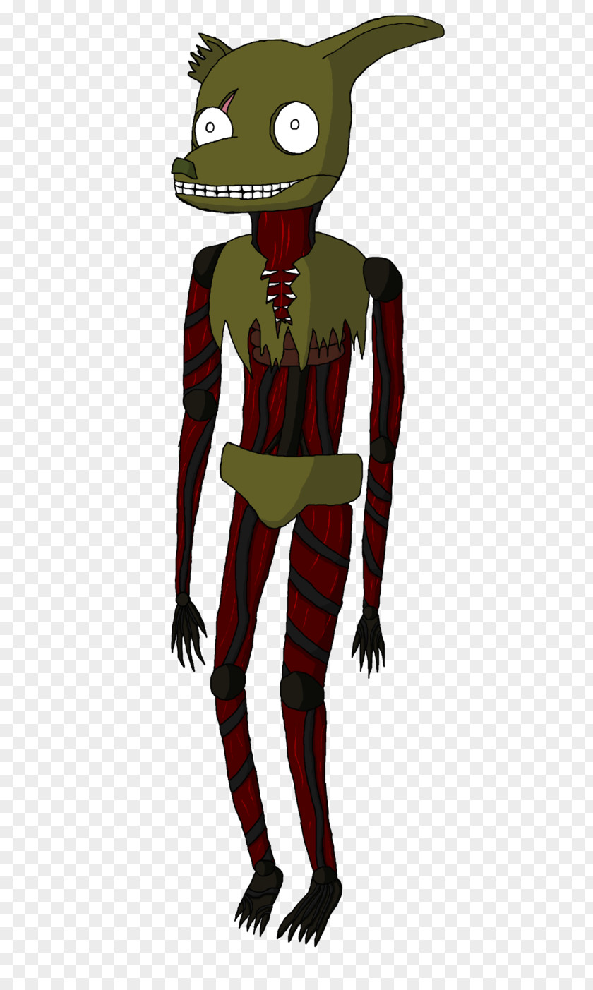 Demon Costume Design Cartoon PNG