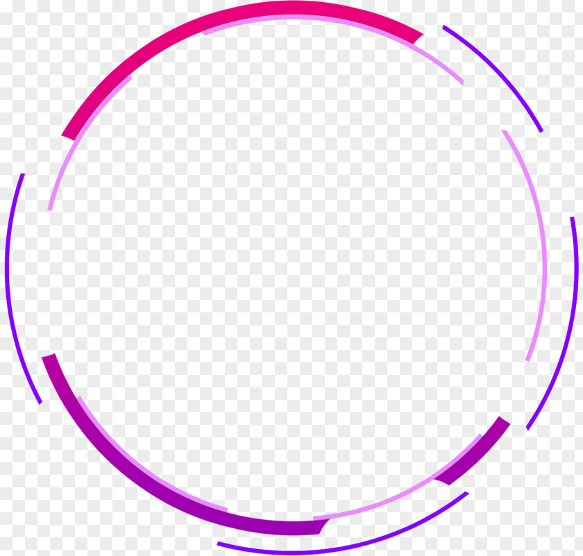 Digital Purple Circle Download PNG