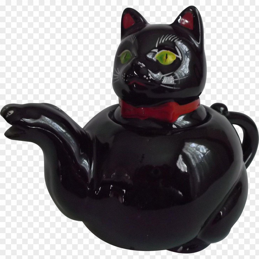Teapot Black Cat Green Tea PNG