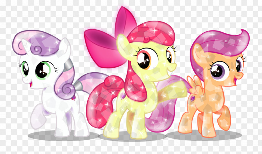 Busy Vector Pony Rarity Cutie Mark Crusaders Apple Bloom Sweetie Belle PNG