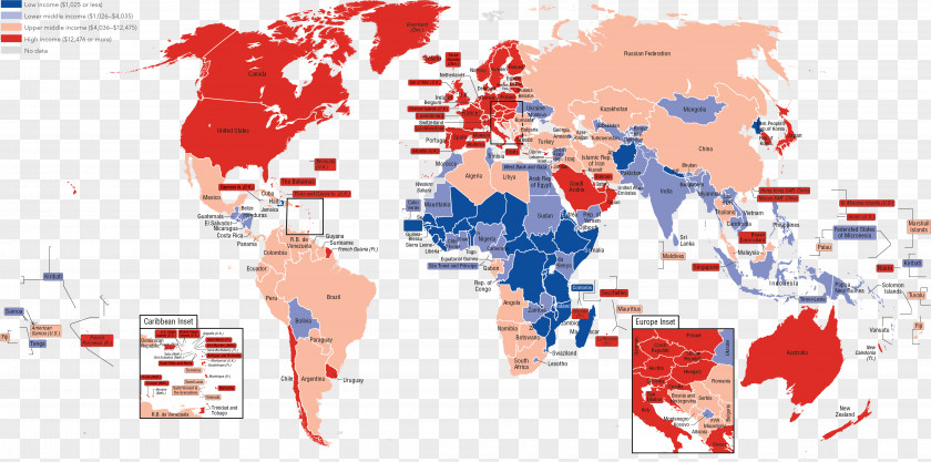 Map World Bank Income Economic Development Economy PNG