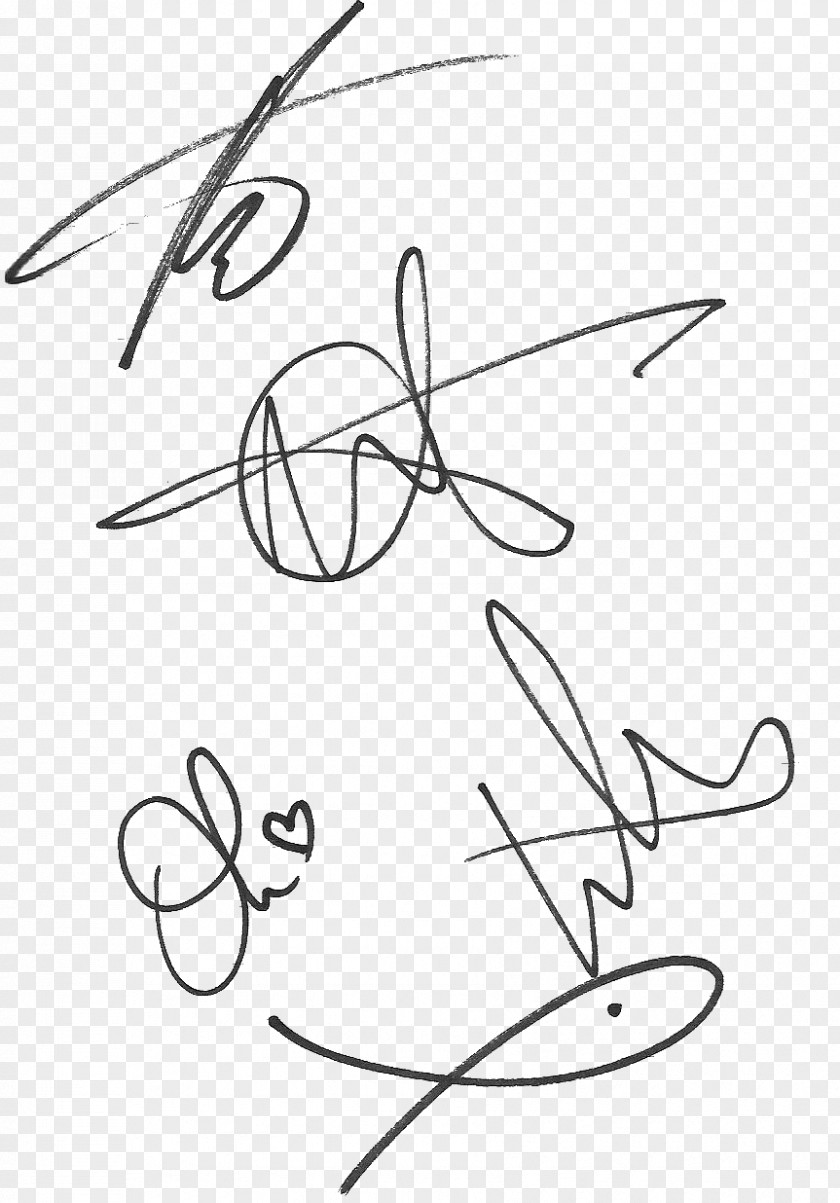 Bring Me The Horizon Autograph Musical Ensemble Signature PNG