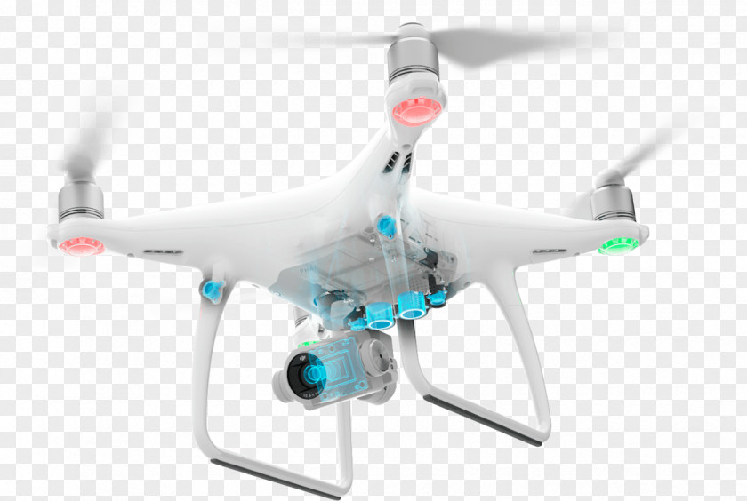 Helicopter Unmanned Aerial Vehicle DJI Phantom 4 Advanced Quadcopter PNG