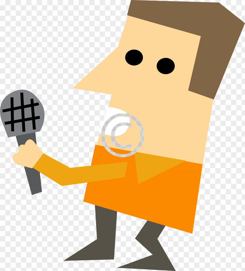 Countdown Five Days And Cartoon Characters Creativ Job Interview Journalist Clip Art PNG