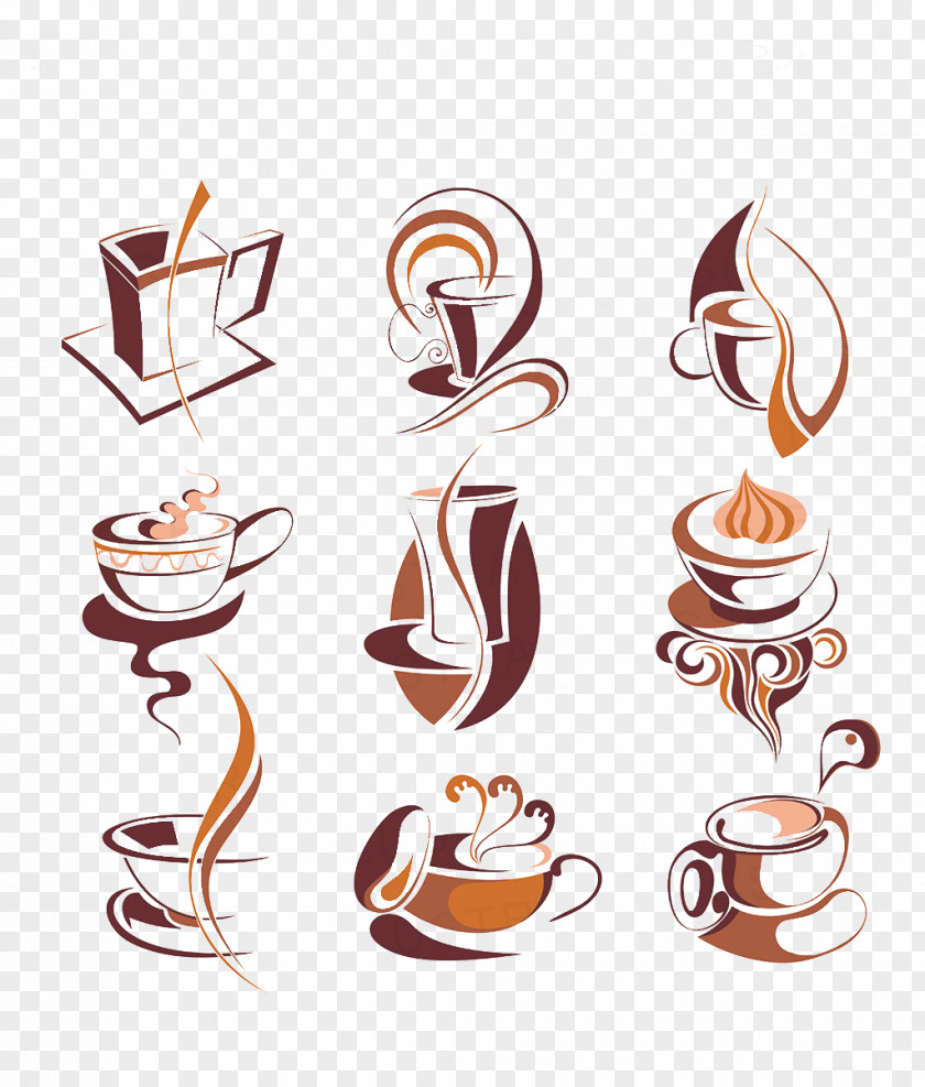 Hand-painted Coffee PNG