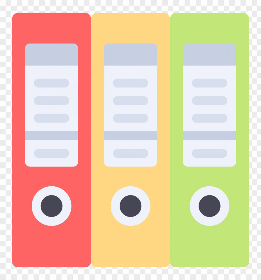 Office Folder Management Icon PNG