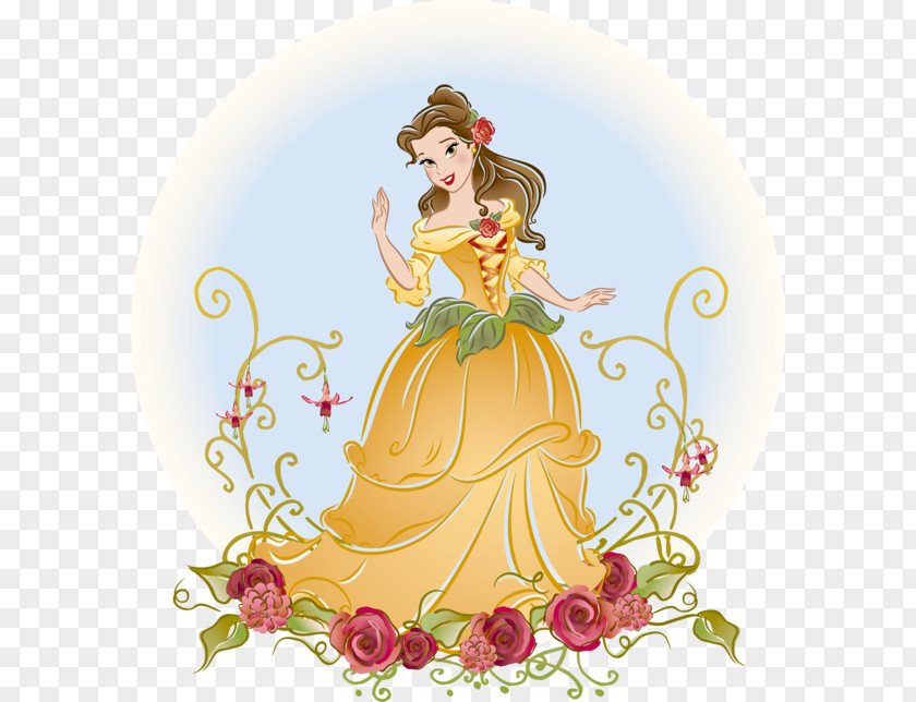 Princess Jasmine Belle Ariel Beast Giselle PNG