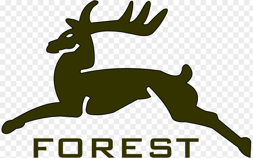 Reindeer Jagdwissenschaft Forestshop.sk Clothing Logo PNG