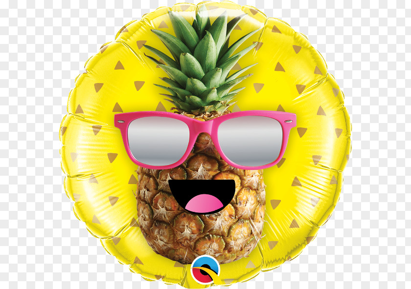 Cool Pineapple Balloon Birthday Aluminium Foil Party PNG