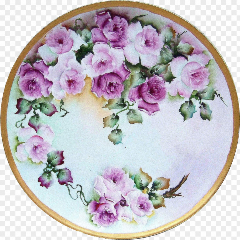 Hand-painted Floral Material Cut Flowers Design Centifolia Roses Rosaceae PNG