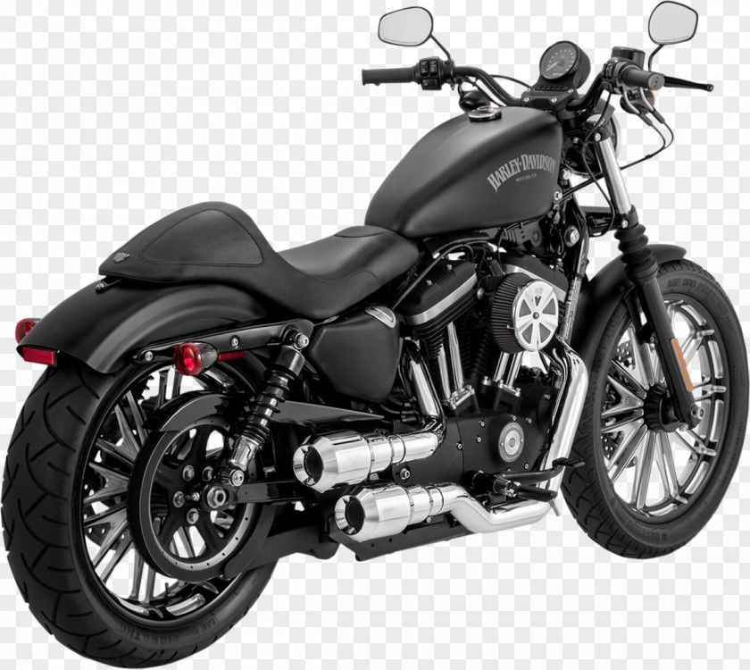 Car Exhaust System Motorcycle Harley-Davidson Sportster PNG