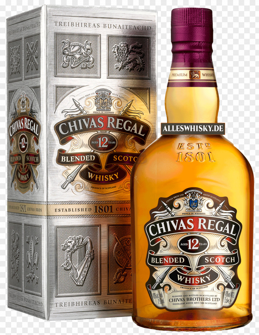 Cognac Chivas Regal Scotch Whisky Blended Whiskey Single Malt PNG