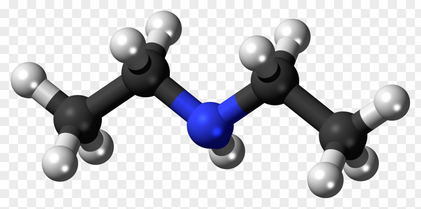 Diethylamine Molecule 1,4-Dioxane Jmol Chemical Compound PNG