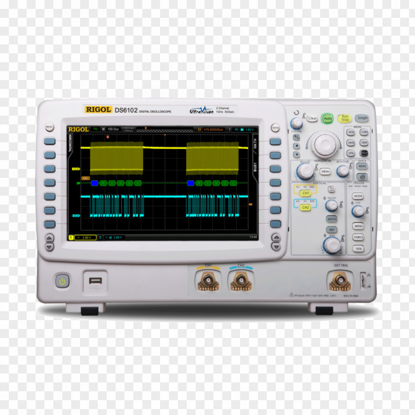 Digital Storage Oscilloscope Bandwidth Data Analog Signal PNG