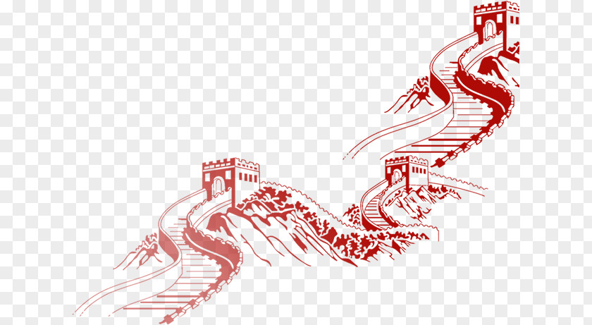 Great Wall Of China Inner Mongolia Badaling Communist Party Italian Concession Tientsin PNG