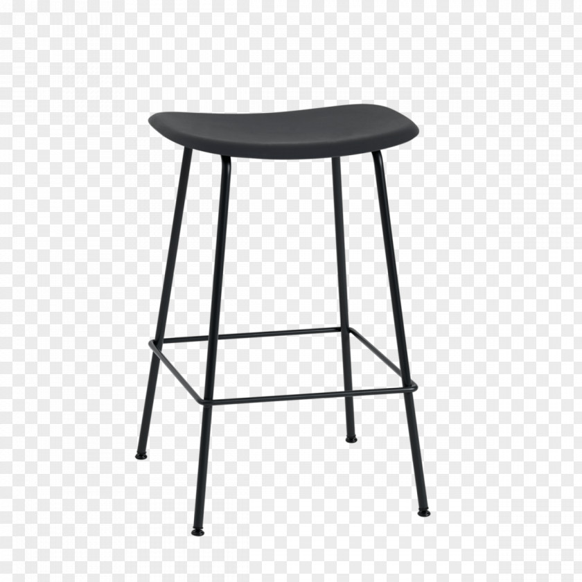 Table Fiber Bar Stool 65 Cm Muuto Side Chair PNG