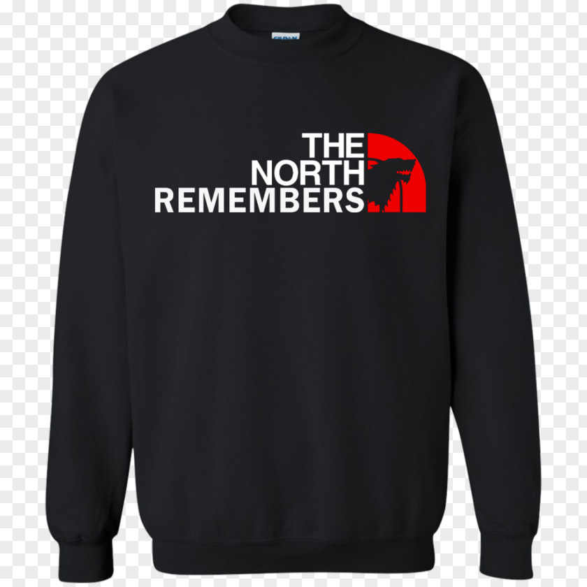 The North Remembers Hoodie T-shirt Clothing Sweater Crew Neck PNG