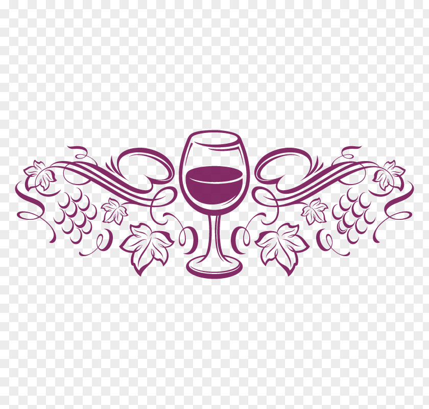 Wine Label Sangria Glass PNG