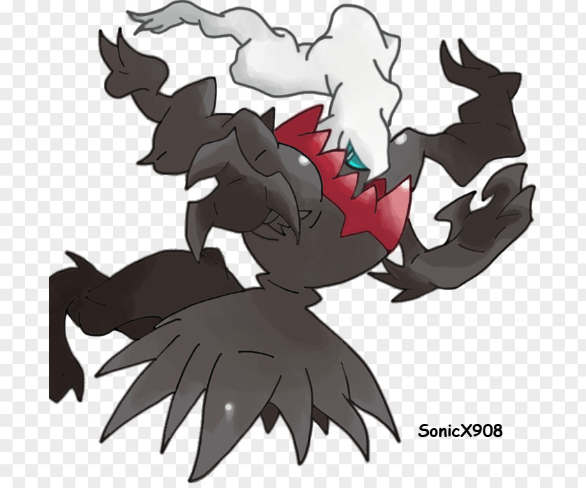 Darkrai Art Pokémon Illustration Drawing Fan PNG