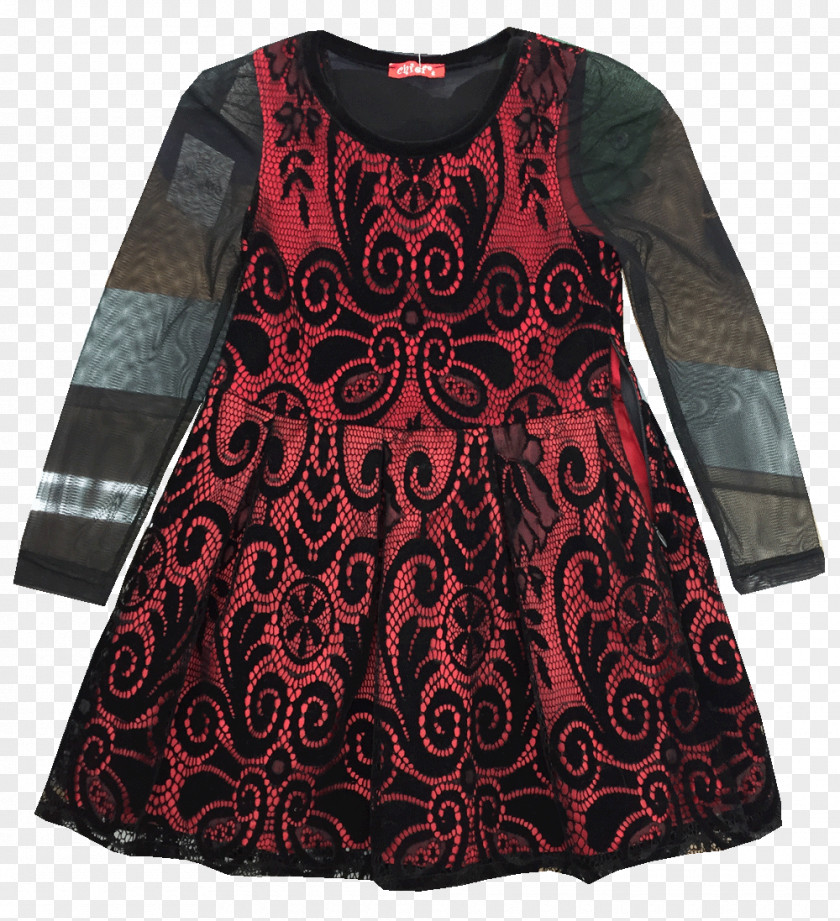 Dress Sleeve Blouse Maroon Velvet PNG