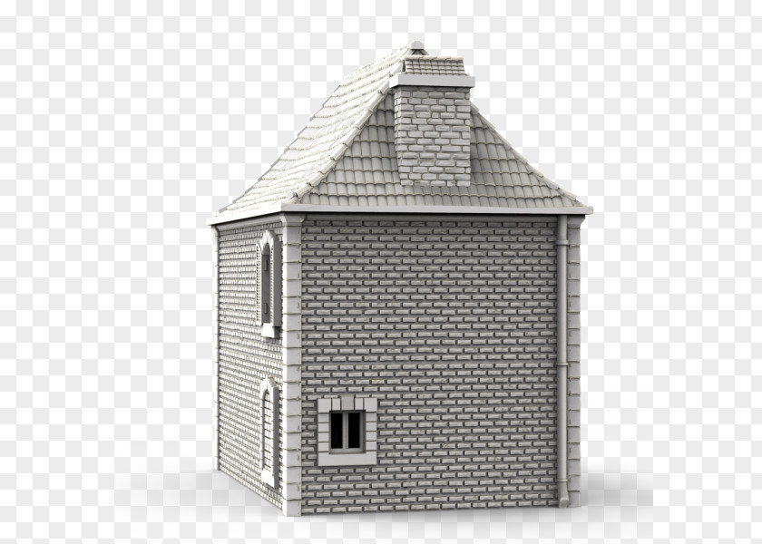 House Shed Facade Roof Angle PNG