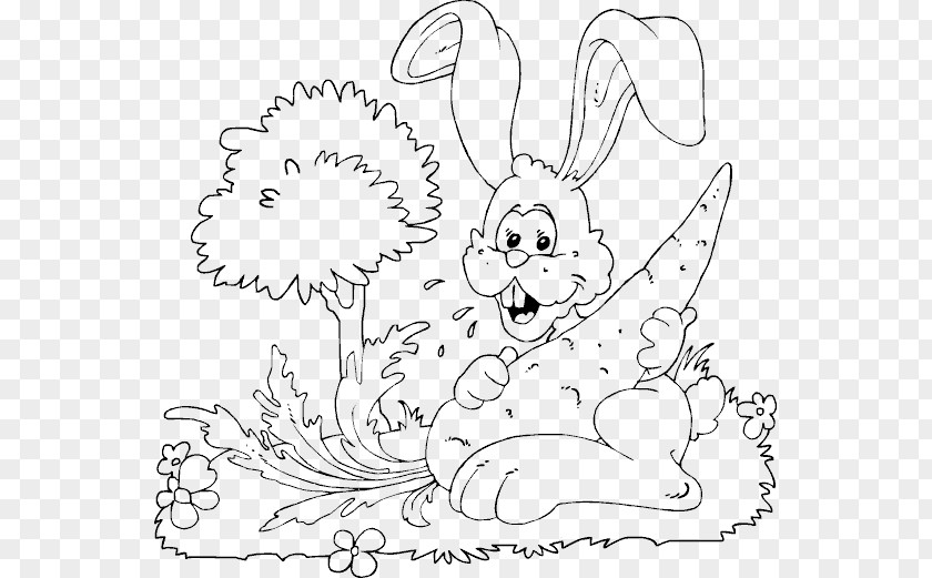 Rabbit Easter Bunny European Coloring Book Puppy PNG