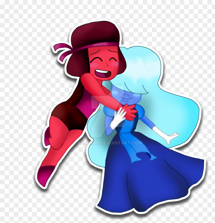 Ruby Star Sapphire Sticker Paper PNG