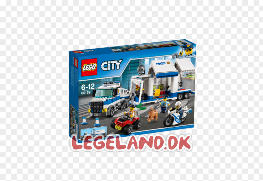 Toy LEGO 60139 City Mobile Command Center Lego Block PNG