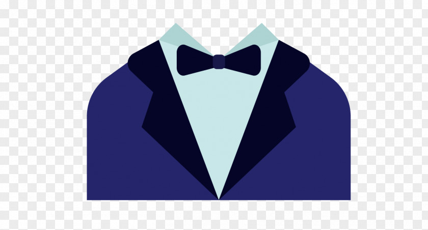 Blue Dress Coat Gentleman Tuxedo Logo Font PNG