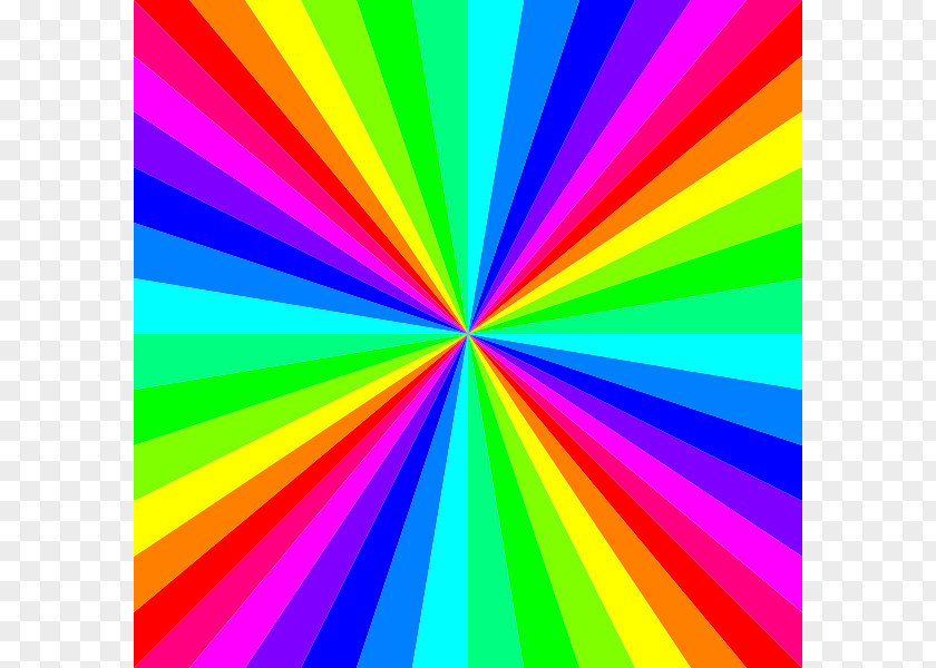 Colored Cliparts Rainbow Color Square Clip Art PNG