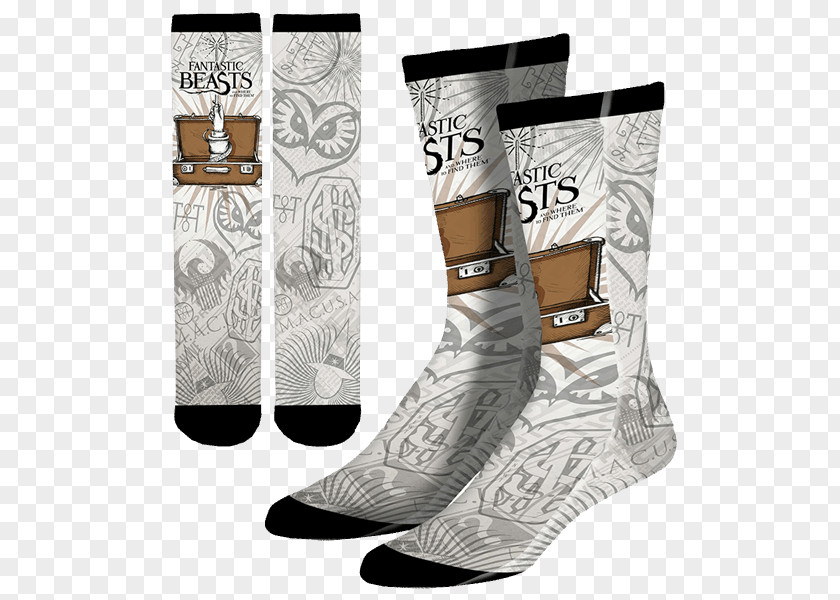 Fantastic Beasts Sock Boot Shoe PNG