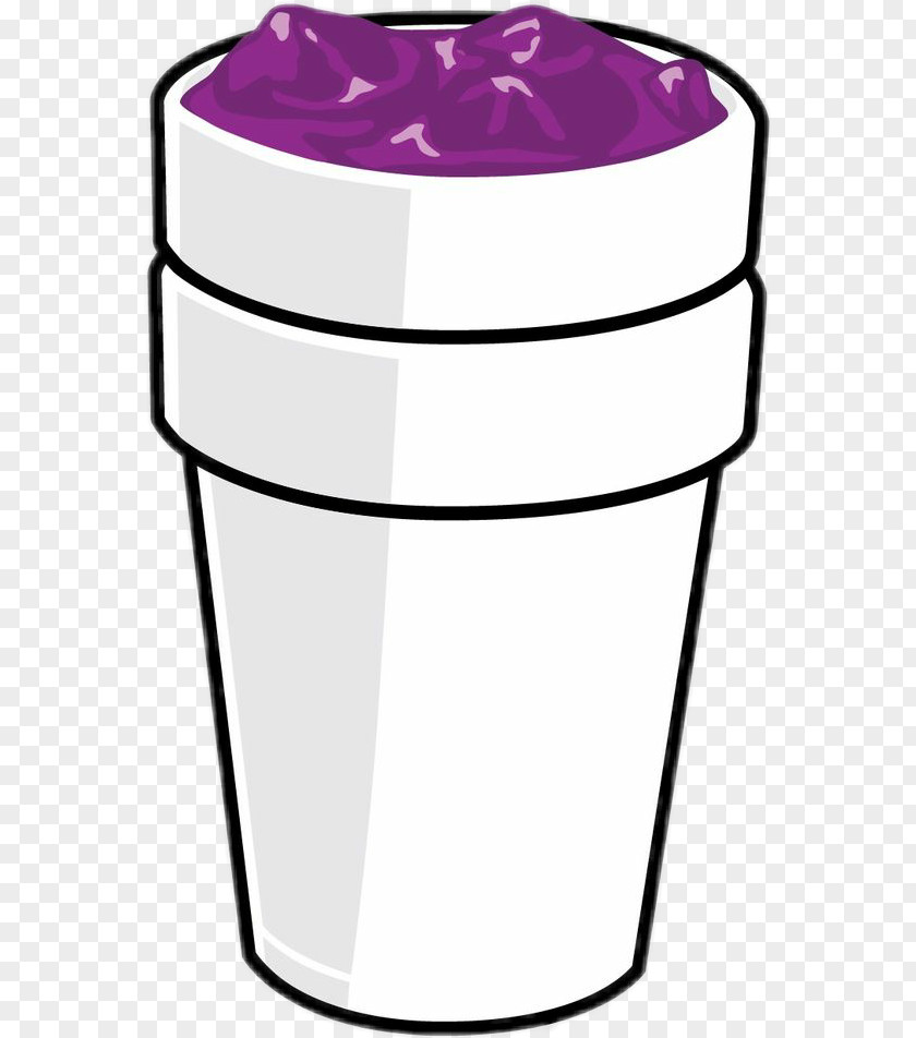 Purple Drank Codeine Clip Art Image PNG